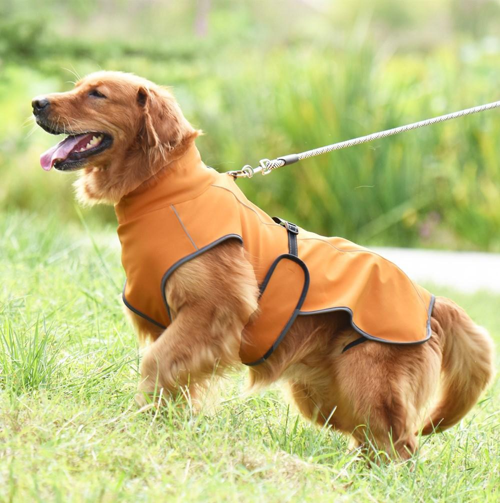 Reflective Warm Dog Coat For Autumn And Winter Walks