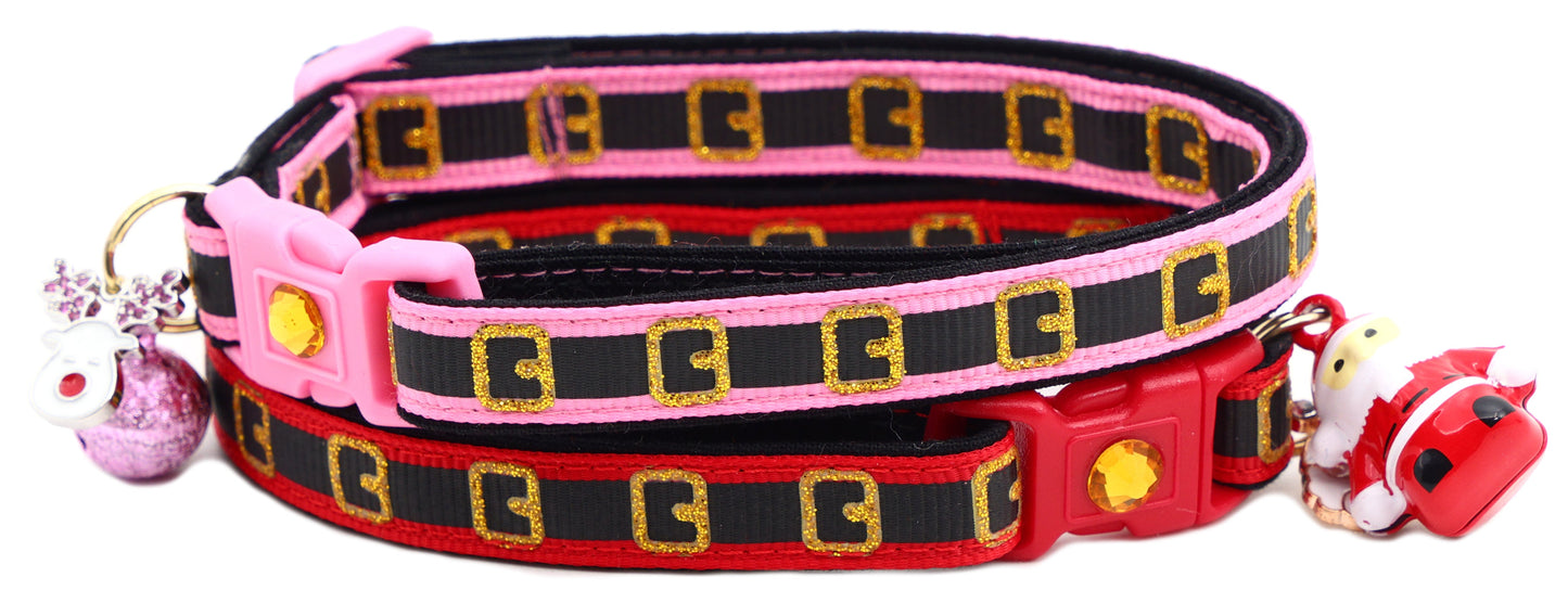 Here Comes Santa Claus Breakaway Cat Collar