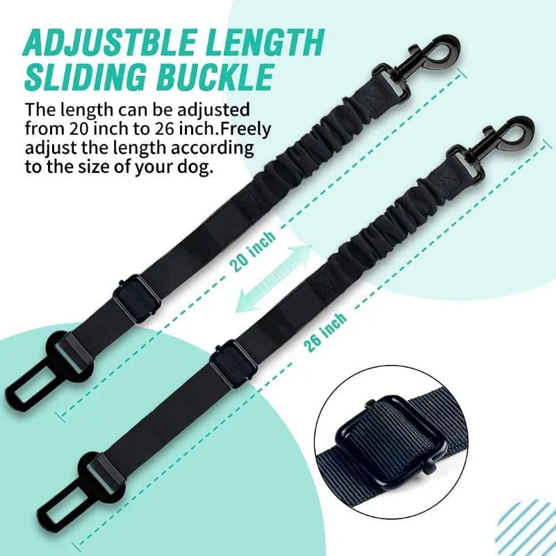 Car Dog Safety Buckle Nylon Seat Belt