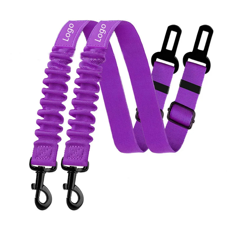 Car Dog Safety Buckle Nylon Seat Belt