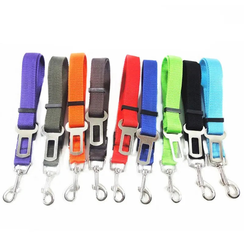 Car Dog Safety Buckle Nylon Seat Belt