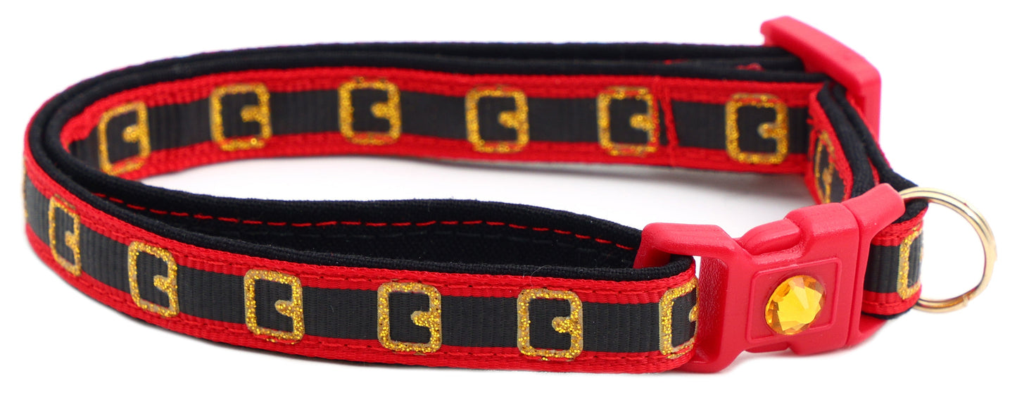 Here Comes Santa Claus Breakaway Cat Collar