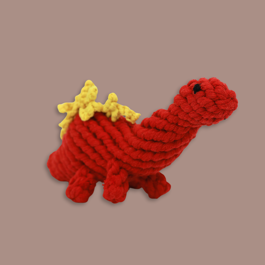 Ruby the Red Dinosaur Rope Toy