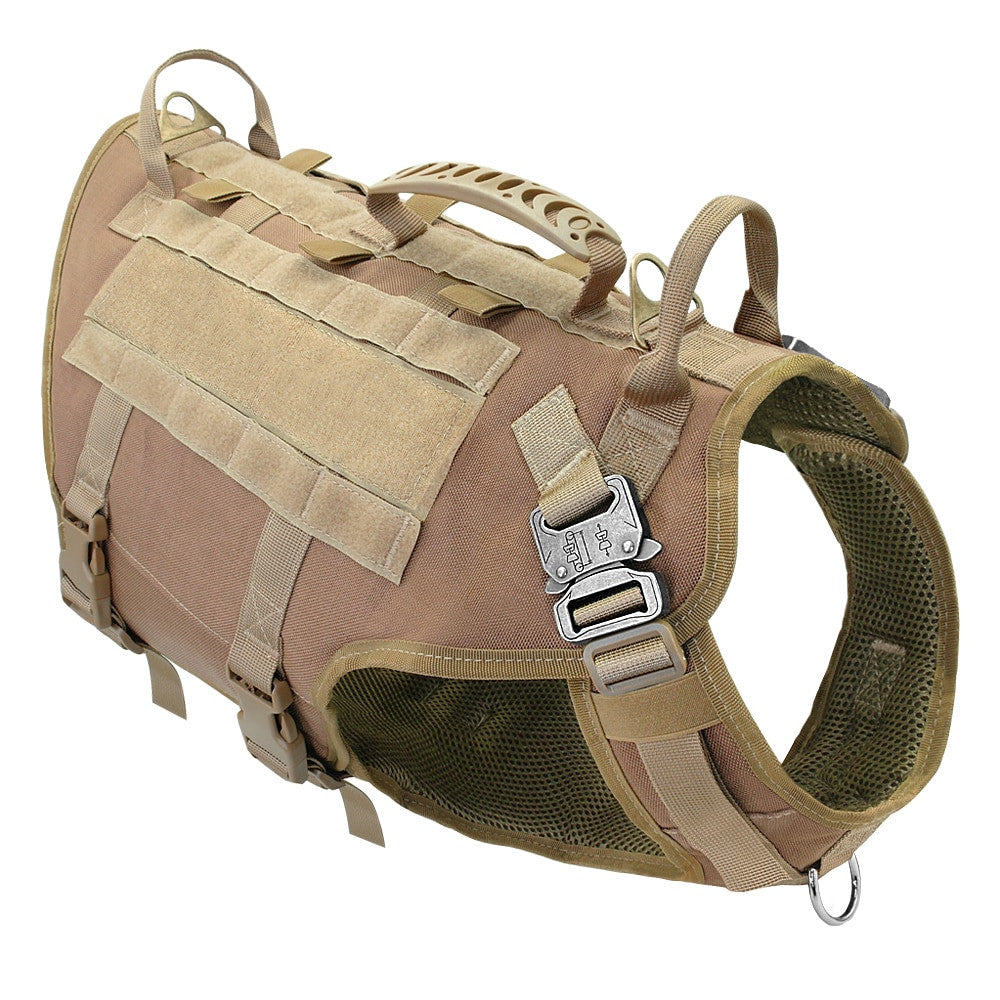 Tactical Dog Harness Military No Pull Pet Harness Vest