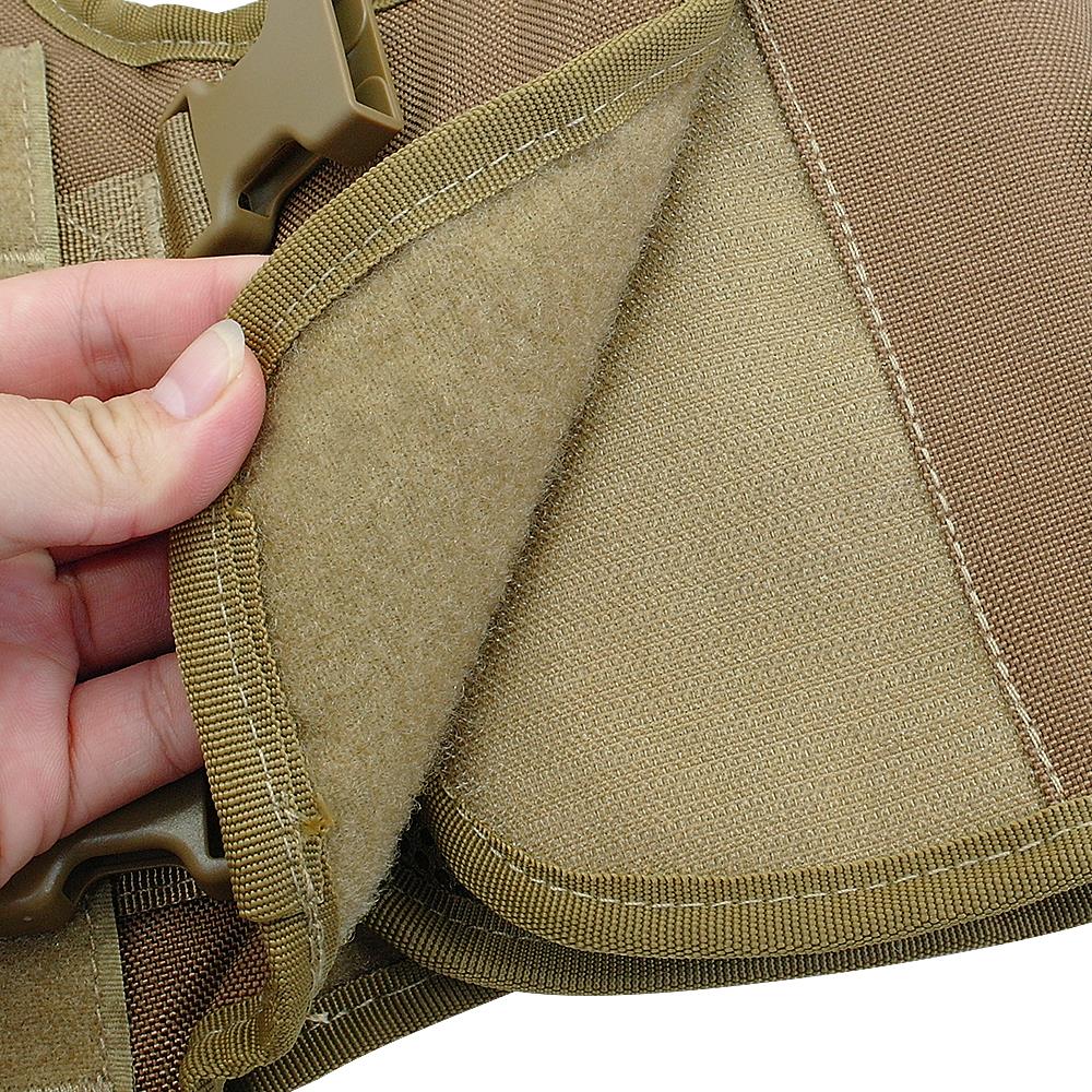 Tactical Nylon Dog Harness Military Working Dog Vest No Pull Pet Training Hunting Vest for Medium Large Dogs German Shepherd