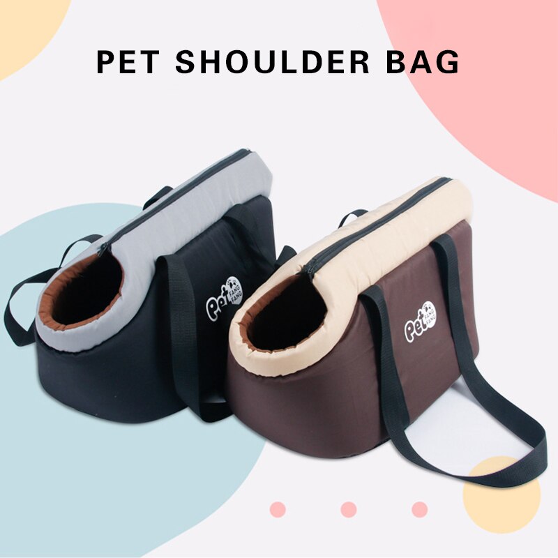Pet Dog Bag Soft Breathable Car Seat Dog Carriers Portable Single Carrier Bags Outdoor Pet Shoulder Handbag for Dogs Accessories