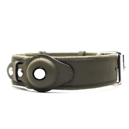 Premium Leather Dog Collar With Location Tracking