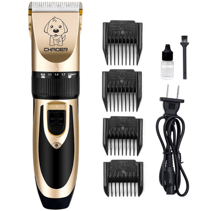 The Complete Pet Grooming Kit: Hair Trimmer And Electric Nail Clippers Set