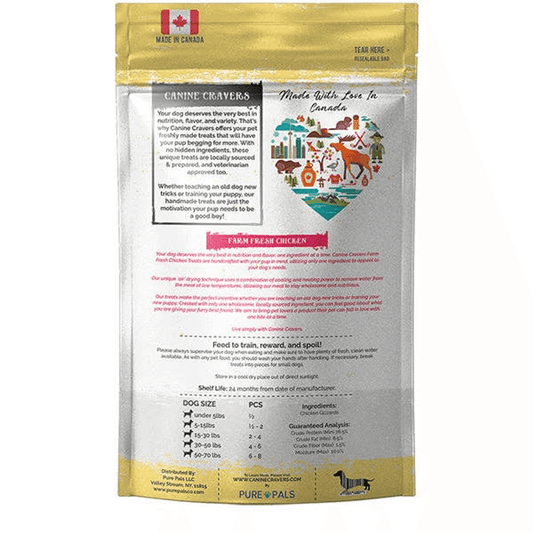 Farm Fresh Single-Ingredient Chicken Breast Treats for Pets