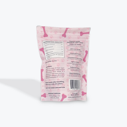 Freeze Dried Dog & Cat Treats – Single Ingredient, High Protein, Grain Free | Natural Cat & Dog Training Snacks, Human-Grade Shrimp