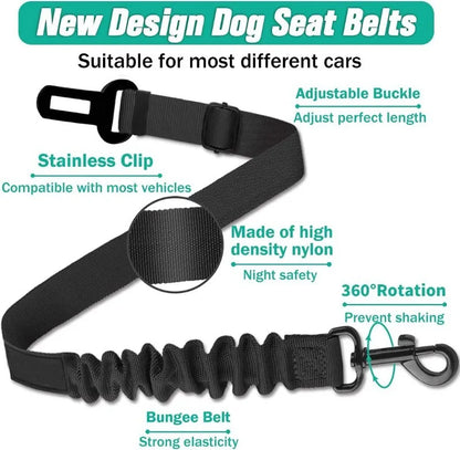 Car Dog Safety Buckle Nylon Seat Belt