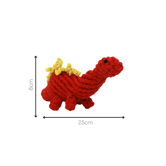 Ruby the Red Dinosaur Rope Toy