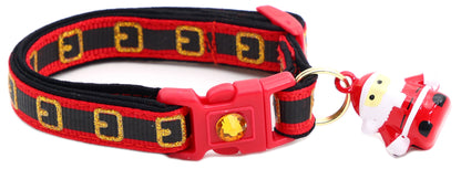 Here Comes Santa Claus Breakaway Cat Collar