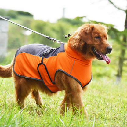 Reflective Warm Dog Coat For Autumn And Winter Walks