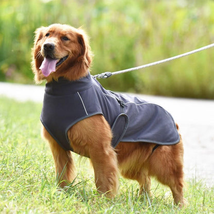 Reflective Warm Dog Coat For Autumn And Winter Walks