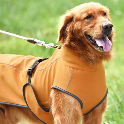 Reflective Warm Dog Coat For Autumn And Winter Walks