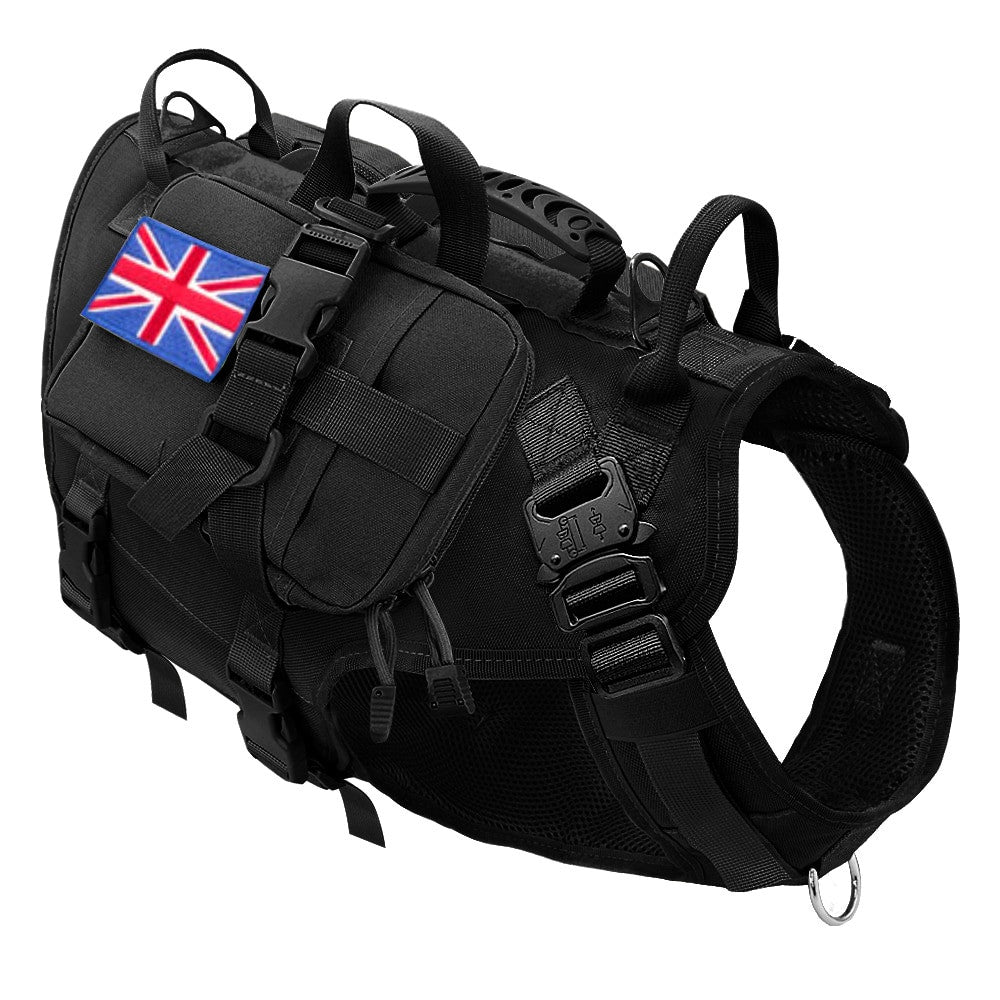 Tactical Dog Harness Military No Pull Pet Harness Vest