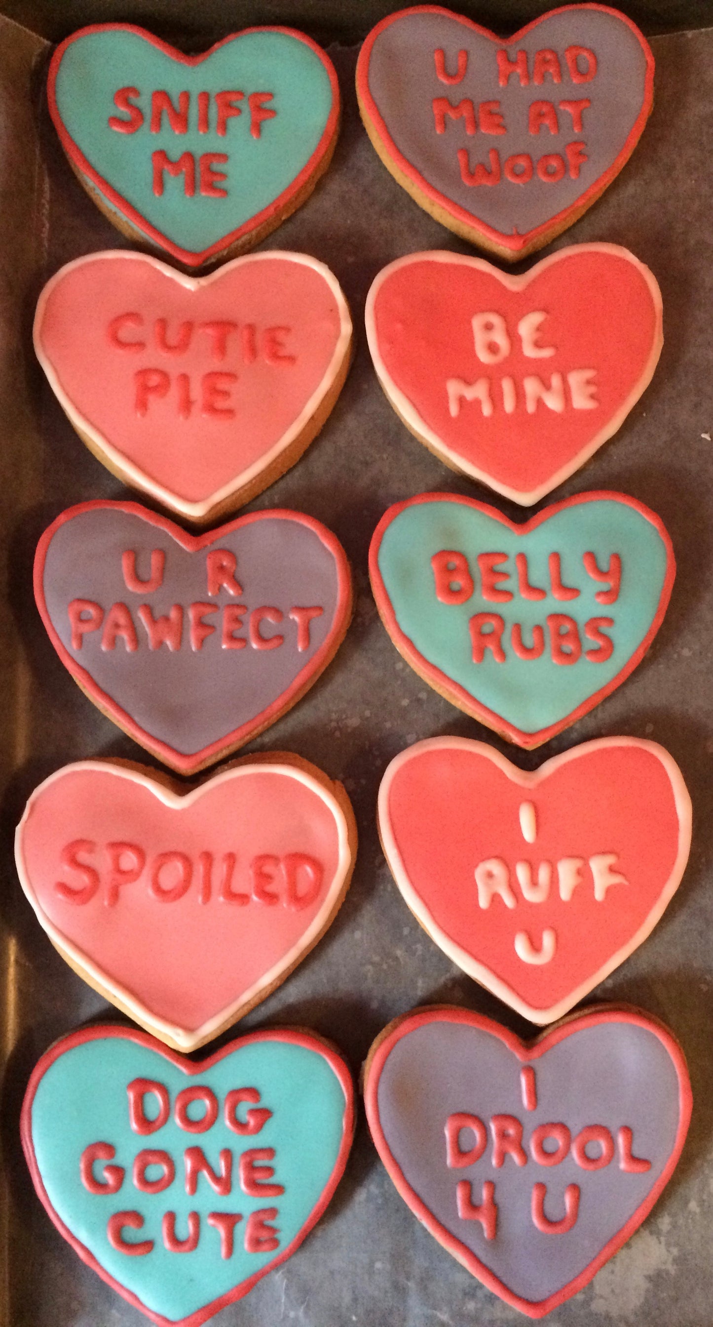 Sweet Heart Valentine Dog Treats