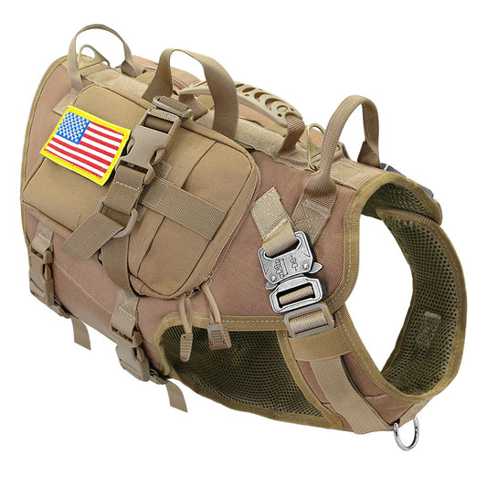 Tactical Dog Harness Military No Pull Pet Harness Vest