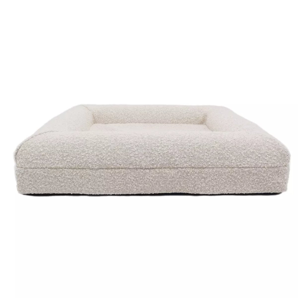 Memory Foam Dog Bed in Bouclé