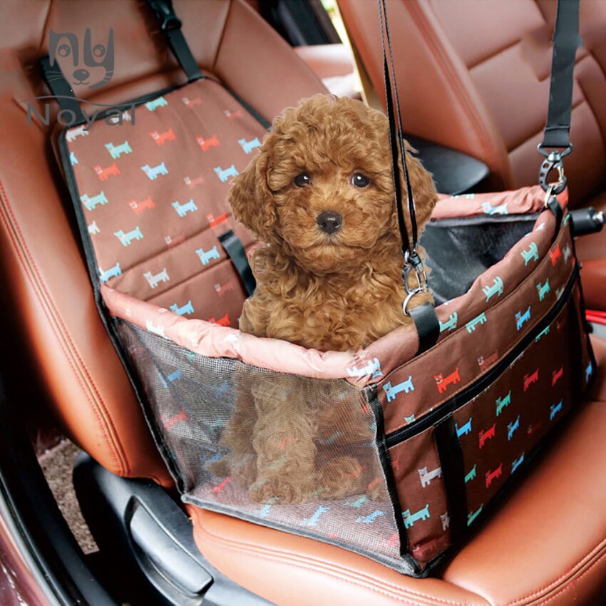 Pet Carrier Dog Car Seat Cover Carrying for Dogs Cats Mat Blanket Rear Back Hammock Pet Carriers Bag Protector transportin perro