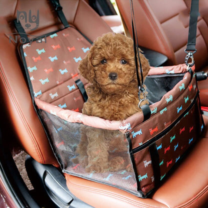 Pet Carrier Dog Car Seat Cover Carrying for Dogs Cats Mat Blanket Rear Back Hammock Pet Carriers Bag Protector transportin perro