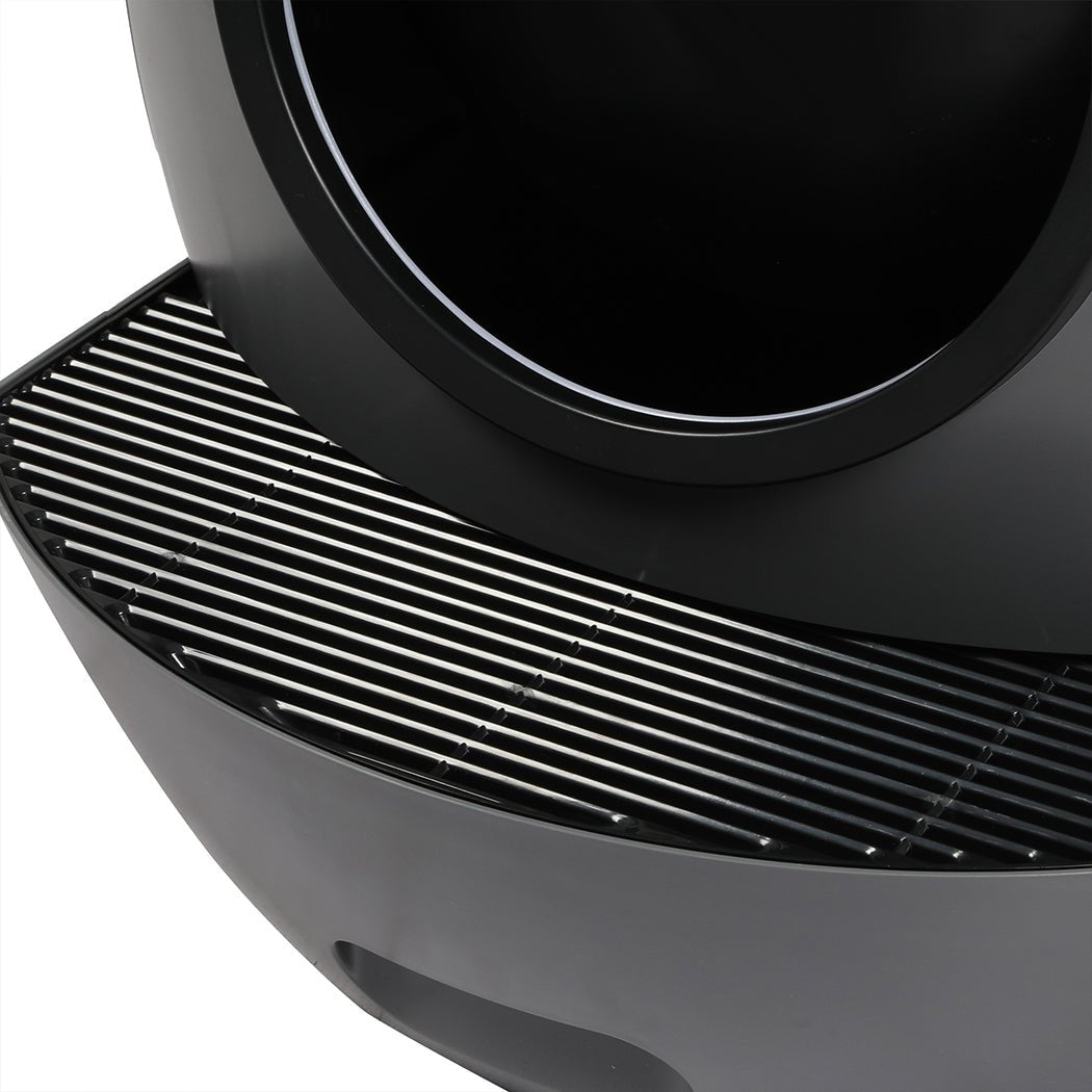 Smart Cat Litter Box Self-Cleaning Enclosed - Black